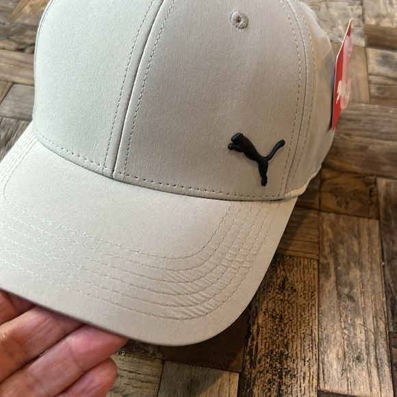 Puma Stretch Tan Baseball Hat NWT Size L/XL - Picture 2 of 10